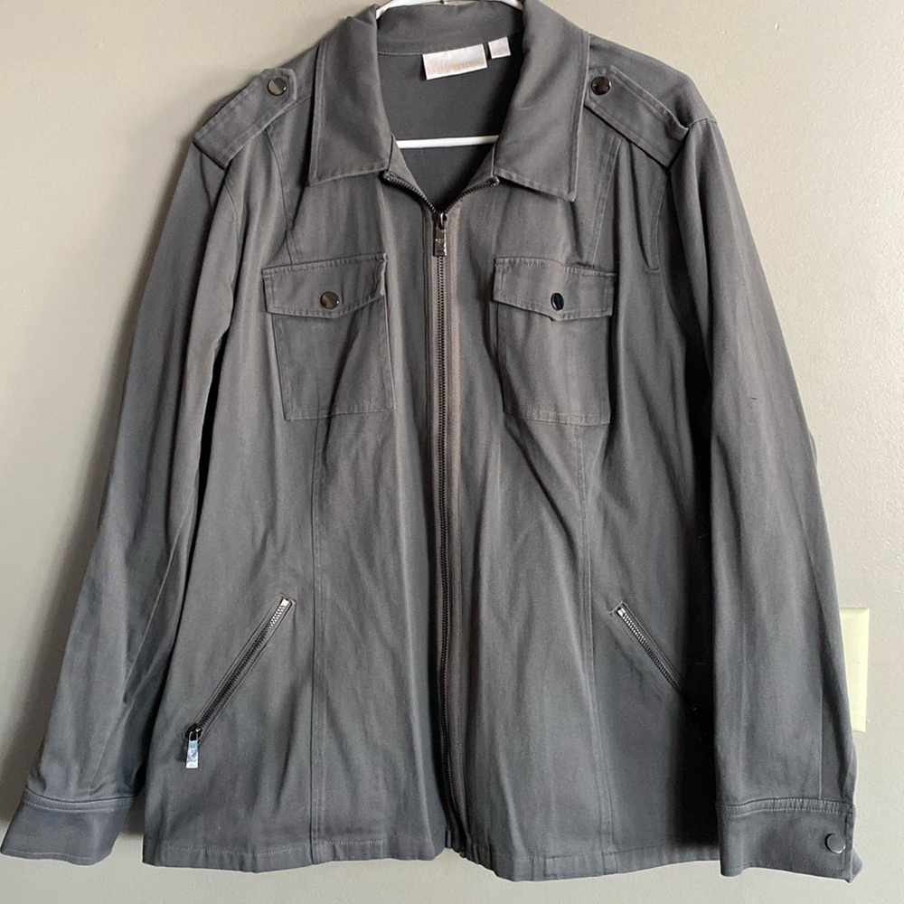 Belle Gray Jacket